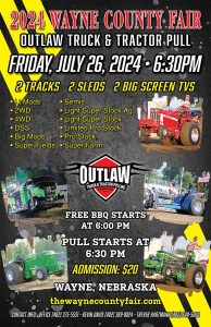 Wayne County Fair 2024 Tractor Pull