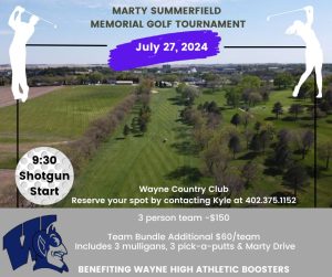 2024 Booster Club Golf Tournament Wayne County Fair