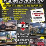 2025 Outlaw Truck and Tractor Pull Friday July 25th!