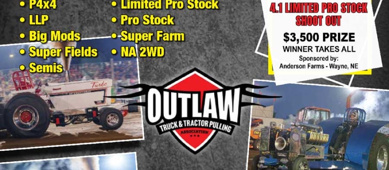 Wayne County Fair Outlaw Truck and Tractor Pull Friday July 25th, 2025